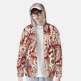thumbnail image 4 of Sigee Dragons1 Print UPF50+ Men's Sun Protection Hoodie Shirt SPF UV Shirt Long Sleeve Fishing Outdoor Lightweight, S-3XL, 4 of 9