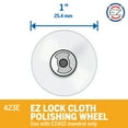thumbnail image 3 of Dremel 423E EZ Lock Cloth Polishing Wheel for EZ Lock Mandrels, 3 of 3