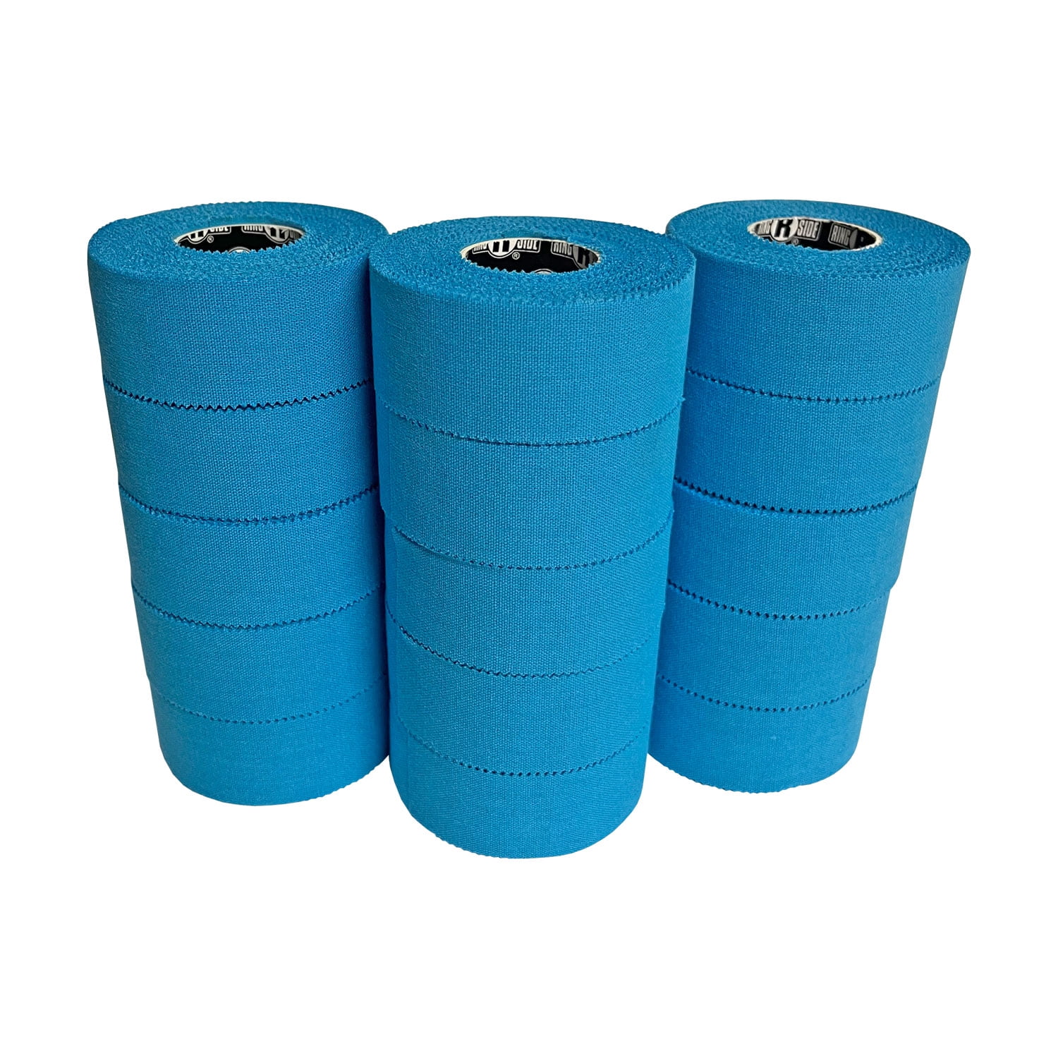 Ringside 1" Athletic Trainers Tape, 30 Feet, Adhesive and Easy to Tear, Light Blue, 15 Pack