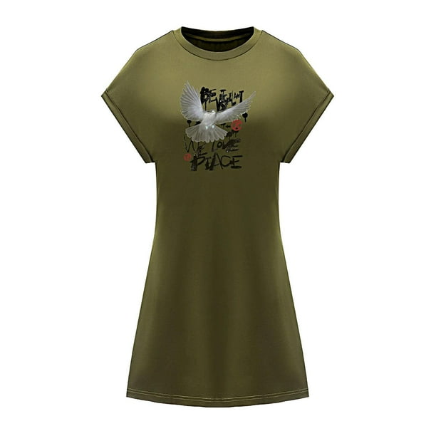 Vestido de verano para mujer, vestido casual suave clásico de primavera para el trabajo, uso diario, calle , s S