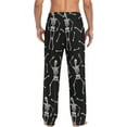 thumbnail image 2 of FREEAMG Racoons Family Pattern Men's Pajama Pants Sleepwear Lounge Pajama Bottoms, 2 of 7