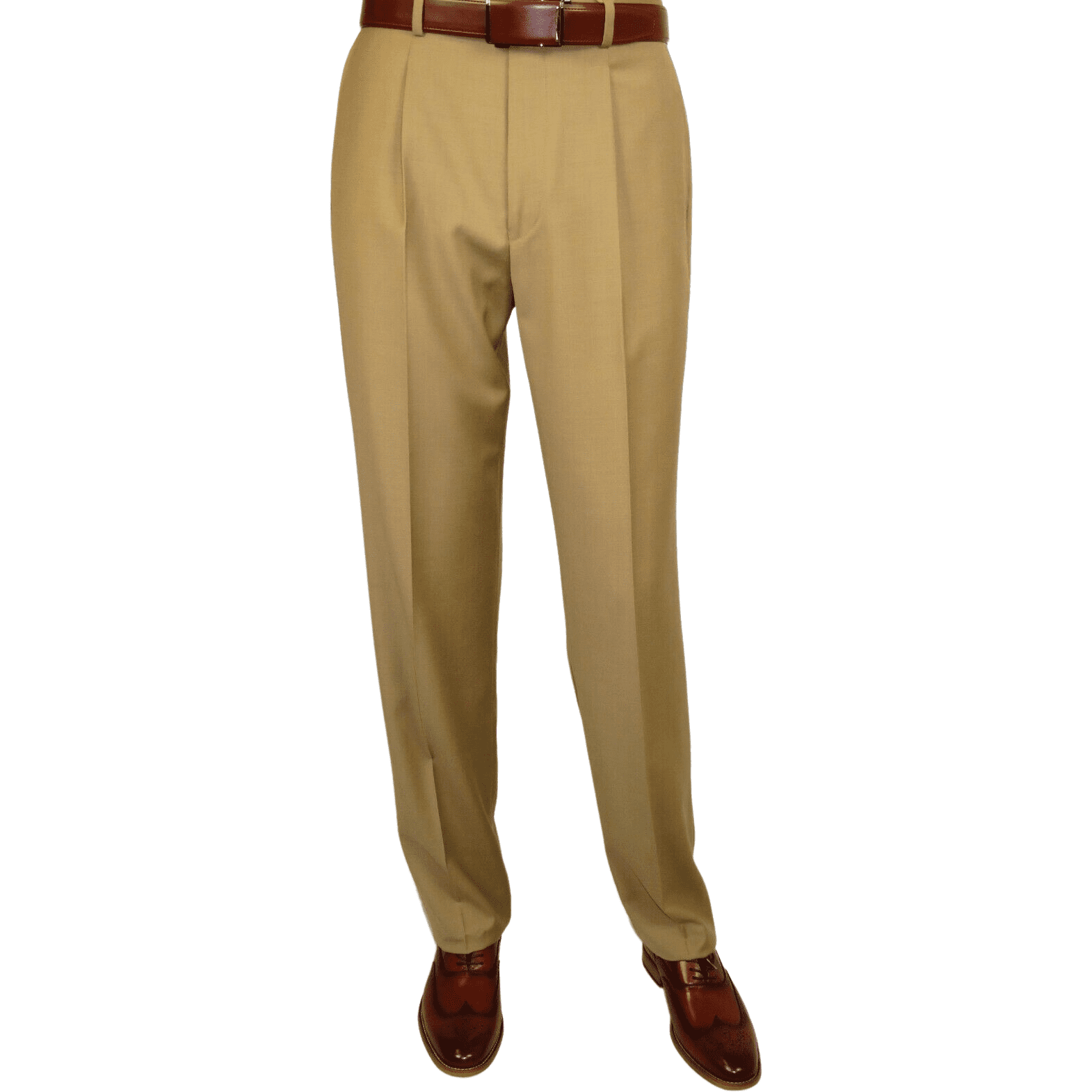 Mens MANTONI Pleated Dress Pants 100 