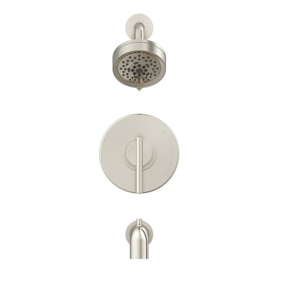Gerber D511658tc Parma Tub And Shower Trim Package - Nickel
