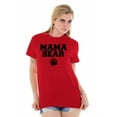 thumbnail image 5 of Mama Bear Paw Print Cute Mothers Day Women's Graphic T Shirt Tees Brisco Brands L, 5 of 6