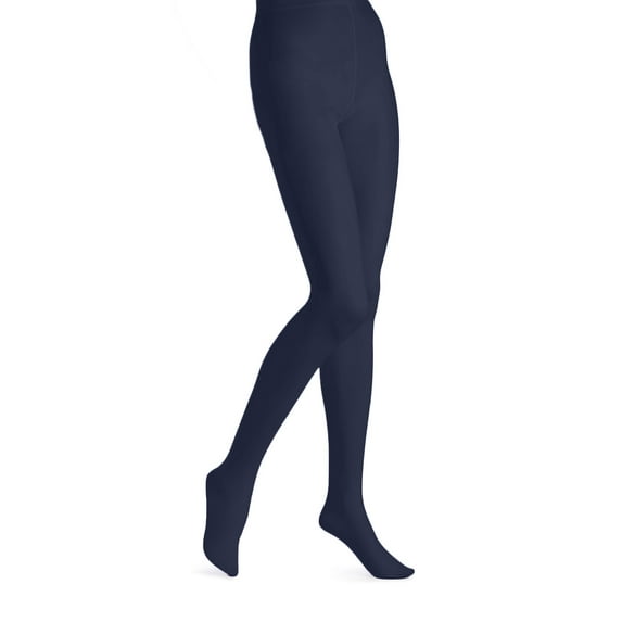 EMEM Apparel Women's Ladies Plus Size Queen Opaque Footed Tights Fashion Hosiery Stockings Eggplant 8X