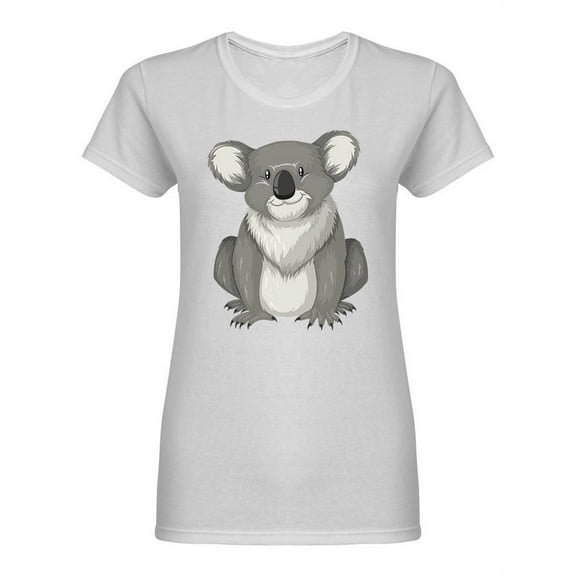 Realistic Koala T-Shirt Women -Image by Shutterstock, Female Large