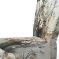 thumbnail image 4 of Designart "composition Florale Bohème Terrestre I" Chaise d'Appoint Bohème Grise Rembourrée - Fauteuil Moderne pour Chambre, 4 of 7