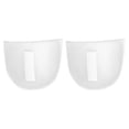thumbnail image 2 of Detachable & Sew-Free Shoulder Pads for Blazers, White, 1 Pair - Shoulder – Instantly Improve and Enhance Clothing. Made of Soft Sponge Material Non and Removable Reusable and Requ Makeup Organizers, 2 of 9