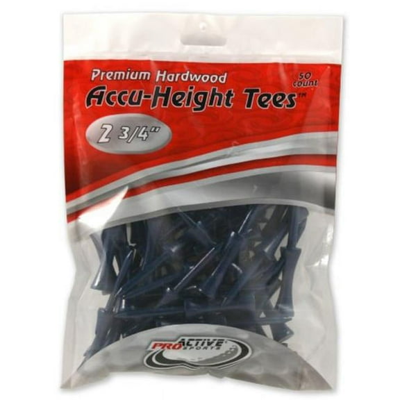 ProActive Sports TESTEP234 Accu-Height Tees 2 3/4'' 50/Pack
