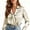 Champagne, variant on Women's Satin Silk Blouse Business Casual Tops Dressy Twist Knot V Neck Long Sleeve Office Work Shirts (White, XL)