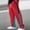 Red, variant on Abomasnow Men's Tear Away Swearpants Casual Side High Split Snap Button Sweat Pants Lightweight Training Warm up Basketball Pants with Pockets