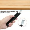 thumbnail image 4 of 2 Pack Vinyl Siding Removal Tool for Installation and Repair Extra Long Non-Slip Grip Handle Easy Removal of Vinyl Sidings Without Damaging Siding  One-Piece Steel Zip, 4 of 7