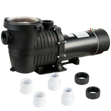 LANCHEZ In/Above Ground Pool Pump, High Flow (Variable Speed, 2 HP, 6600 GPH, 115V)