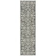 thumbnail image 5 of SAFAVIEH Courtyard Nina Distressed Floral Indoor/Outdoor Area Rug, 8' x 11', Black/Light Grey, 5 of 7