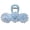 C, variant on Chinese Styles Peony Flower Hair Clip Elegant Floral Accessories for Women with Realistic Design Stylish Hairpiece