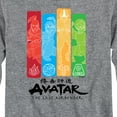 thumbnail image 3 of Avatar - The Last Airbender - Four Nations - Youth Long Sleeve Graphic T-Shirt, 3 of 5