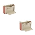 thumbnail image 3 of Kenally Cubo de basura plegable para coche, cubo colgante para asiento trasero, Clip multifuncional para ahorrar espacio, caja de papel para Beis 4 2piezas, 3 of 4