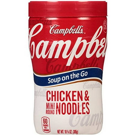 Campbell's Soup at Hand, 10.75 oz Microwavable Cups (Pack of 8), Multiple Flavor Options
