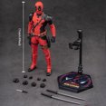 thumbnail image 1 of Deadpool & Wolverine 3 Figurine de Collection - Cadeau Parfait pour les Fans du Film Marvel, PVC Durable, Noir/rouge/jaune, 1 of 5