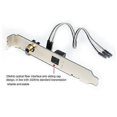 thumbnail image 2 of 24Bit 192Khz Daughter Card SPDIF Optical and RCA Out Plate Cable Bracket Digital Audio Output for ASUS Gigabyte, 2 of 5