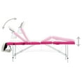 thumbnail image 4 of vidaXL Massage Table Foldable Massage Bed Salon Therapy Table 4 Zones Aluminum, 4 of 10