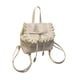 thumbnail image 3 of Mini mochila con correas ajustables para los hombros, portátil, ideal para estudiantes y para viajes al aire libre. Blanco, 3 of 9