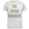 thumbnail image 1 of No Call We Were Robbed Mens T Shirt White 5X-LG, 1 of 1