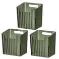 thumbnail image 1 of MesaSe Storage Box for Refrigerator Side Door Vegetable Crisper Fruit Sundries Storage Box Storage Organizer Green, 1 of 8