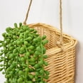 thumbnail image 6 of NWOKYZGH 1Pc Handwoven Wall Hanging Basket for Front Door Flowers & Home Decor, Handwoven Wicker Wall Baskets with Handle, Decorative Organizer for Entryway Mail and Seasonal Display, 6 of 6