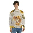 thumbnail image 4 of Happy Women's Day Devon Rex Sunflower Vintage Proud Mom All Over Print 3D Sweatshirt Unisex Merch Cat Lover Kitten Owner Gifts - 02030, 4 of 6