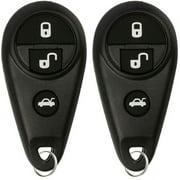 2 PACK KeylessOption Keyless Entry Remote Control Car Key Fob Replacement NHVWB1U711 for 2006-2010 Subaru Vehicles