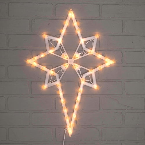Christmas Lights Window Decoration Star Of Bethlehem 17 Inches 43