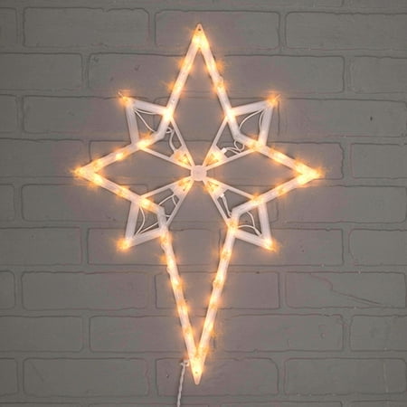 Christmas Lights Window Decoration Star Of Bethlehem 17 Inches