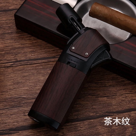 Haillai Butane Torch Lighter, Sold Without Fuel,茶木纹