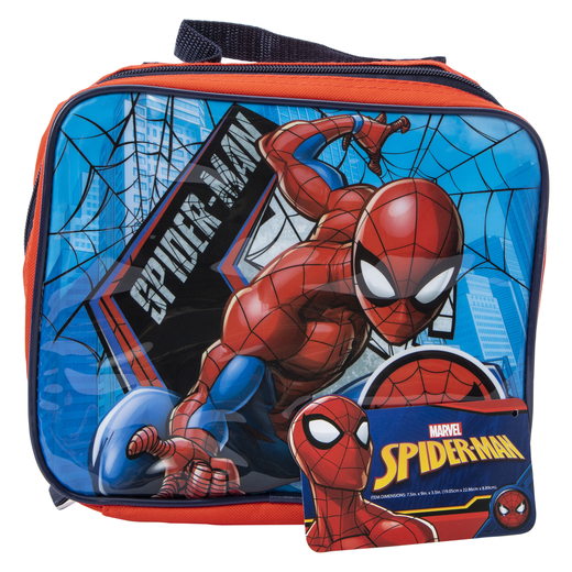 SpiderMan Lunch Box 7.5in x 9in Heroic Food Storage Solution Swing into Mealtime with Your
