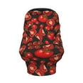 thumbnail image 2 of Haiem Tomato Baby Nursing Cover & Nursing Poncho - Multi Use Cover for Baby Car Seat Canopy, Stroller Cover, 360°Full Privacy Breastfeeding Coverage, 2 of 9