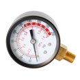 thumbnail image 4 of Manómetro de presión del compresor de aire, medidor de barra, indicador hidráulico para medición de aire / agua / aceite / gas, 0-1.4mpa, 0-200psi, ro Macarena Medidor de presión de aire del compresor, 4 of 8