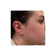 thumbnail image 3 of 1 1/10Ct TW Round Real Diamond Studs 14K White Gold Earrings, 3 of 3