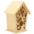 Bird Nests Hollow Tree Leaves Patterns Bird House Bird Cage for Indoor