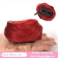 thumbnail image 2 of Extensions de Chignon en Cheveux Synthétiques Bouclés Mini Pince à Griffes Oreilles de Chat Chignons Postiches, 2 of 6