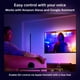 thumbnail image 3 of Lámpara de mesa Philips Hue Gradient Signe White con Alexa y Google, 3 of 8