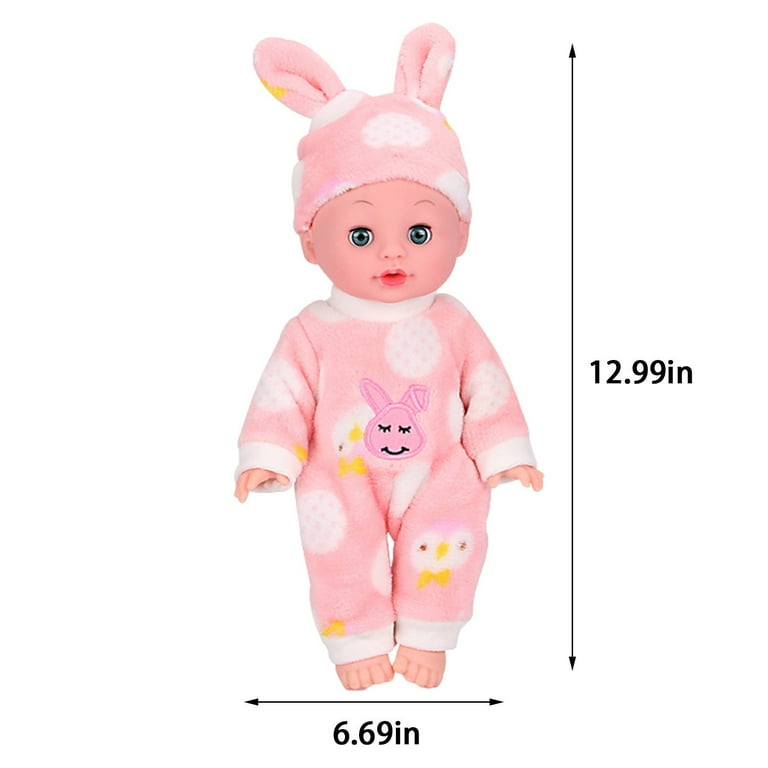 KOYPTL 12 Inch Reborn Realistic Baby Doll,Premium Weighted