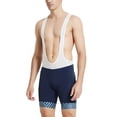 thumbnail image 2 of Santic Mens Cycling Bib Shorts Padded Cycle Bib Tights Mens Padded Biking Shorts Navy S, 2 of 10