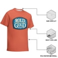 thumbnail image 4 of Rold Gold T-Shirt for Boys Girls, Kids Novelty Crew Neck Tops, Lightweight Short Sleeve Tee, XS-XL, 4 of 9