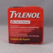Tylenol Acetaminophen Extra Strength 500 mg Pain Reducer 100 Caplets ~ Unisex