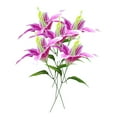 thumbnail image 2 of Artificial Flowers, Potted Plant Artificial Plastic Simulation Flowers, 2 of 6