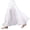 White, variant on Women's Casual Dress Boho Dress Elastic Waistband Long Skirt Style for Everyday Wear Brown S
