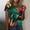 Multicolor(New)G1, variant on PNTUTB Women's Fashionable Casual Loose Basic Printed Short Sleeve T Shirt Round Neck Blouse