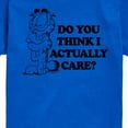 thumbnail image 3 of Garfield - Do You Think I Actually Care - Toddler & Youth Short Sleeve Graphic T-Shirt, 3 of 5