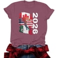 thumbnail image 5 of Bgstyu Soccer Cup 2026 Shirt for Women Casual Football Match Season Game Day T-Shirt Funny Soccer Graphic Short Sleeve Tee Top, 5 of 7